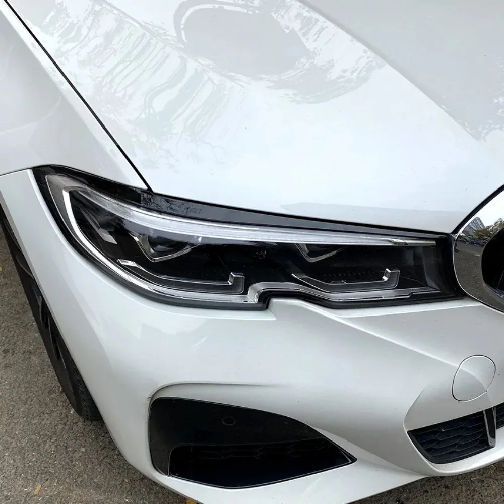 Car Headlight Eyebrows Eyelid Cover Stickers For BMW 3 Series G20 320i 325i 330i 2019+ Glossy black/Carbon look Body Kit Tuning
Car Headlight Eyebrows Eyelid Cover Stickers For BMW 3 Series G20 320i 325i 330i 2019+ Glossy black/Carbon look Body Kit Tuning
