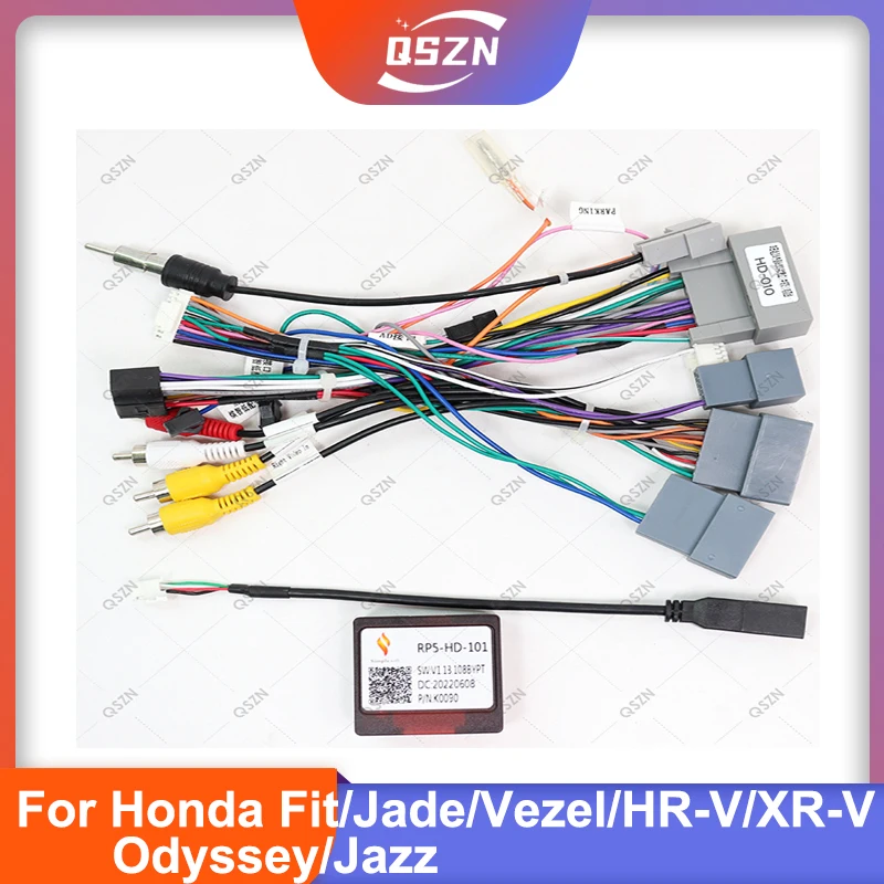 Android Cabus Box Adaptor For Honda Fit/Jade/Vezel/HR-V/XR-V/Odyssey/Jazz 2013 2014 with Wirng Harness 16 PIN Wire Cable
Android Cabus Box Adaptor For Honda Fit/Jade/Vezel/HR-V/XR-V/Odyssey/Jazz 2013 2014 with Wirng Harness 16 PIN Wire Cable