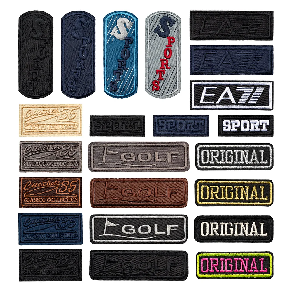 English Alphabet Embroidery Patch Cloth Pasted Sportswear Badge Iron on Patches for Clothes Appliques for Clothing Stickers Scp
English Alphabet Embroidery Patch Cloth Pasted Sportswear Badge Iron on Patches for Clothes Appliques for Clothing Stickers Scp
