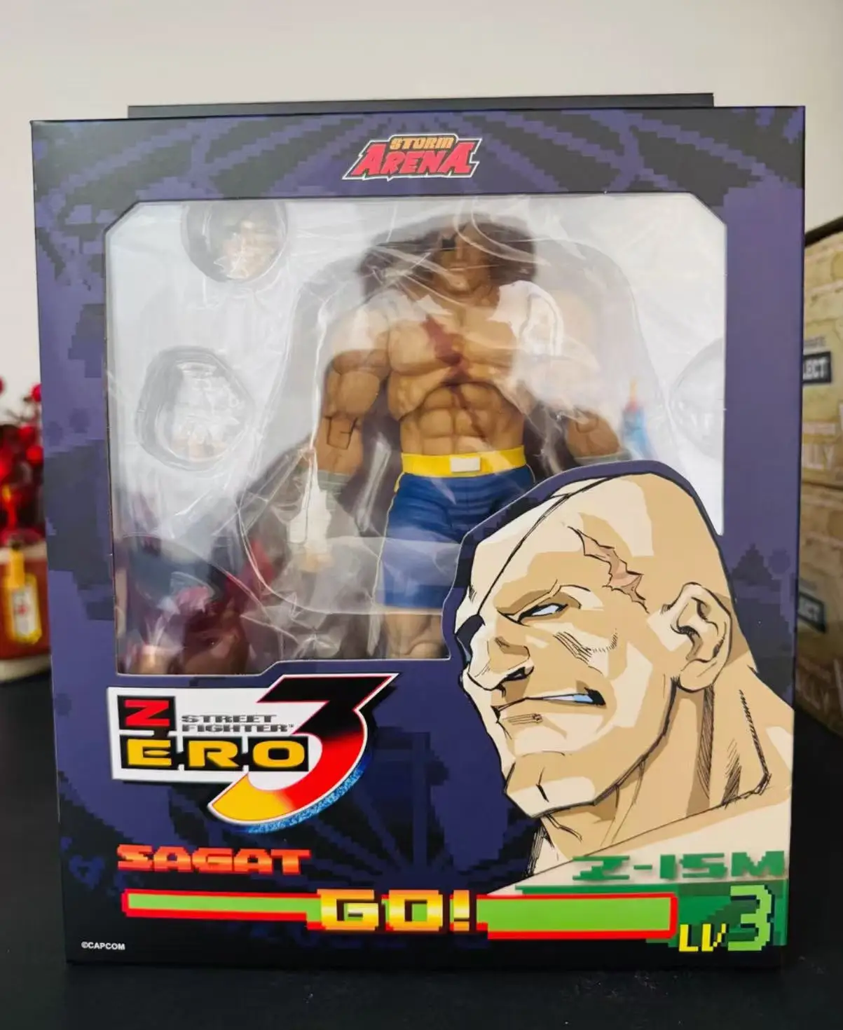 Фигурка Storm Toys Street Fighter: Виктор Сагат, подвижная, масштаб 1/12
Фигурка Storm Toys Street Fighter: Виктор Сагат, подвижная, масштаб 1/12