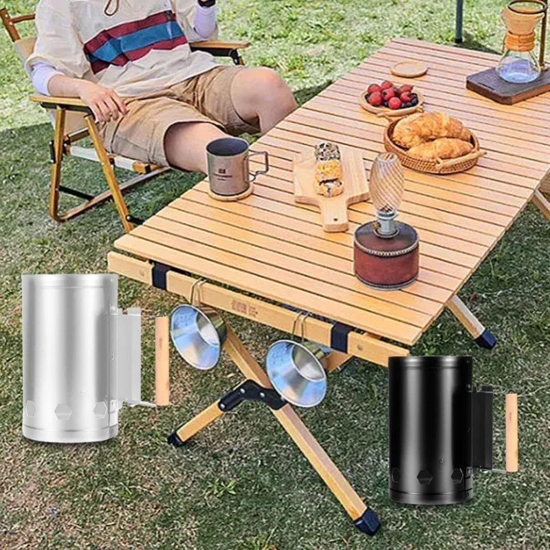 Charcoal Chimney Starter Heat Resistant Rapid Fire Starter Can For Outdoor Cooking
Charcoal Chimney Starter Heat Resistant Rapid Fire Starter Can For Outdoor Cooking