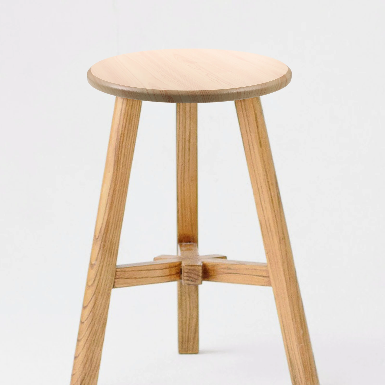 Dining Table Wood Grain Stool Surface Office Round Seat Replacement for Home Wooden White
Dining Table Wood Grain Stool Surface Office Round Seat Replacement for Home Wooden White