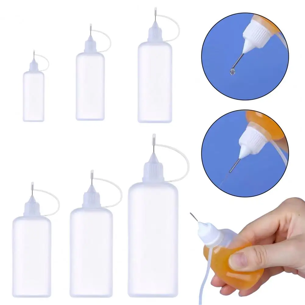 10Pcs 5/10/20/30/50/100ML Needle Tip Applicator Liquid Dropper Filling Glue Bottles Needle Tip Glue Bottle for DIY Craft Oiler
10Pcs 5/10/20/30/50/100ML Needle Tip Applicator Liquid Dropper Filling Glue Bottles Needle Tip Glue Bottle for DIY Craft Oiler