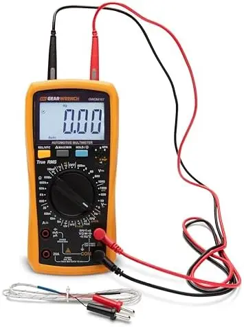 GEARWRENCH GWDM107 Digital Multimeter for Automotive Pros
GEARWRENCH GWDM107 Digital Multimeter for Automotive Pros