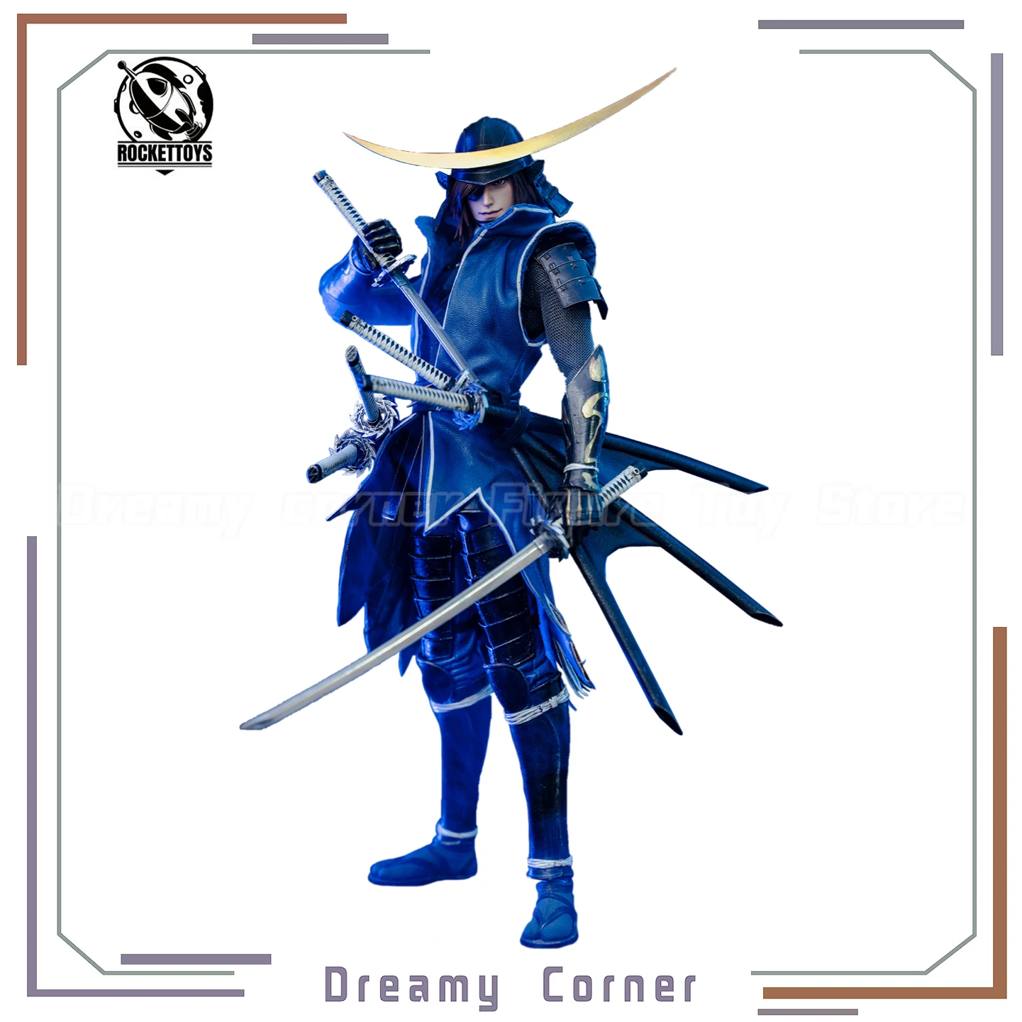 【In Stock】Original RocketToys ROC-001 Sengoku Basara Date Masamune 1/6 Action Figure Collection Ornaments Toys
【In Stock】Original RocketToys ROC-001 Sengoku Basara Date Masamune 1/6 Action Figure Collection Ornaments Toys