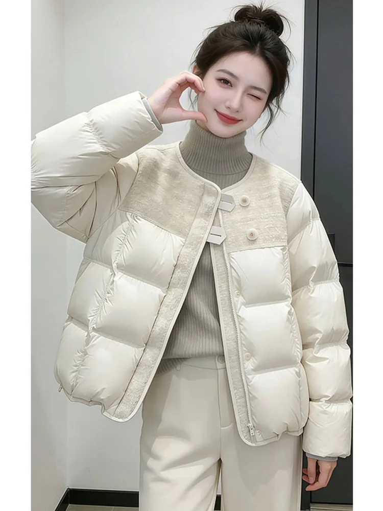 Korean Style Fashionable Cotton Jacket Women's Winter New Small Design Sense Elegance Commute Trendy Coat Long Sleeve Zipper
Korean Style Fashionable Cotton Jacket Women's Winter New Small Design Sense Elegance Commute Trendy Coat Long Sleeve Zipper