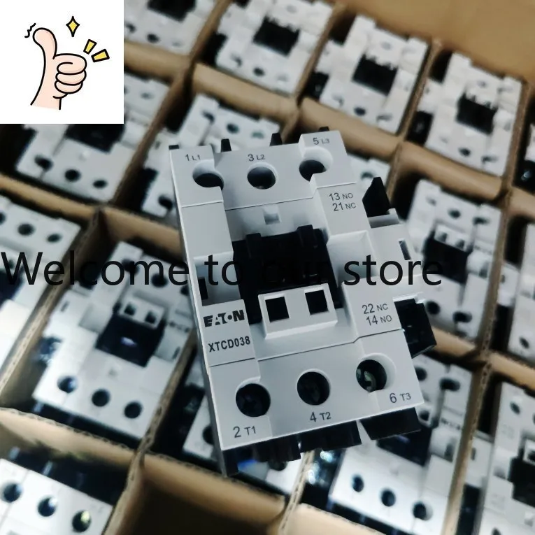 EATON Eaton Contactor XTCD038 XTCD38-11 110VAC
EATON Eaton Contactor XTCD038 XTCD38-11 110VAC