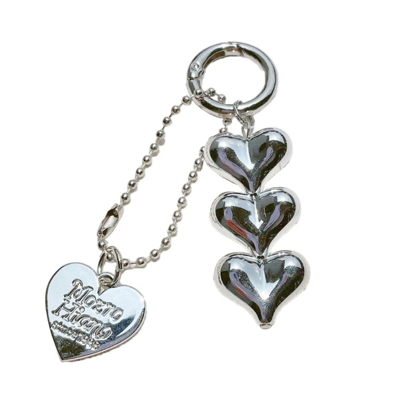 Trendy Y2K Heart Keychain Pendant Accessory Alloy Material Backpack Pendant Bag Pendant Gift for Fashionable Lover
Trendy Y2K Heart Keychain Pendant Accessory Alloy Material Backpack Pendant Bag Pendant Gift for Fashionable Lover