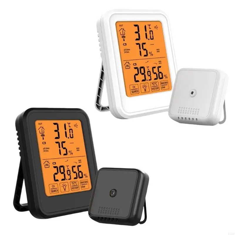 E28F LCD Electronic Digital Temperature Humidity Meter Indoor Outdoor Thermometer Hygrometer Weather Station Clock
E28F LCD Electronic Digital Temperature Humidity Meter Indoor Outdoor Thermometer Hygrometer Weather Station Clock