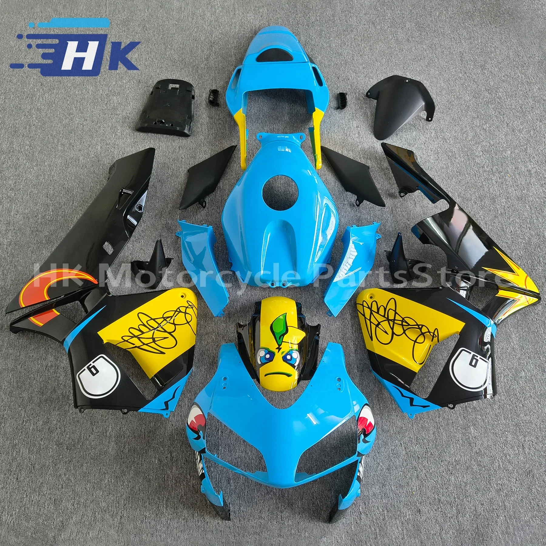 Motorcycle Fairings Kit for HONDA CBR600RR F5 2003 2004 CBR 600RR 03 04 CBR600 Injection Colorful Bodywork Set
Motorcycle Fairings Kit for HONDA CBR600RR F5 2003 2004 CBR 600RR 03 04 CBR600 Injection Colorful Bodywork Set
