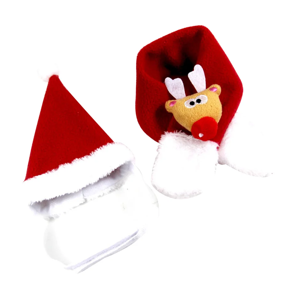 1 Set Pet Christmas Hat Scarf Pet Warm Suit Cosplay Party Props for Dogs and Cats Size M Dog Scarf Dog Hat
1 Set Pet Christmas Hat Scarf Pet Warm Suit Cosplay Party Props for Dogs and Cats Size M Dog Scarf Dog Hat