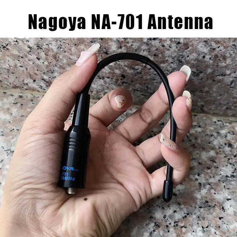 Nagoya NA-701 SMA-Female Baofeng Antenna UHF VHF Dual Band Antena for Baofeng UV-5R UV-82 BF-888S Walkie Talkie NA701 Antennas
Nagoya NA-701 SMA-Female Baofeng Antenna UHF VHF Dual Band Antena for Baofeng UV-5R UV-82 BF-888S Walkie Talkie NA701 Antennas