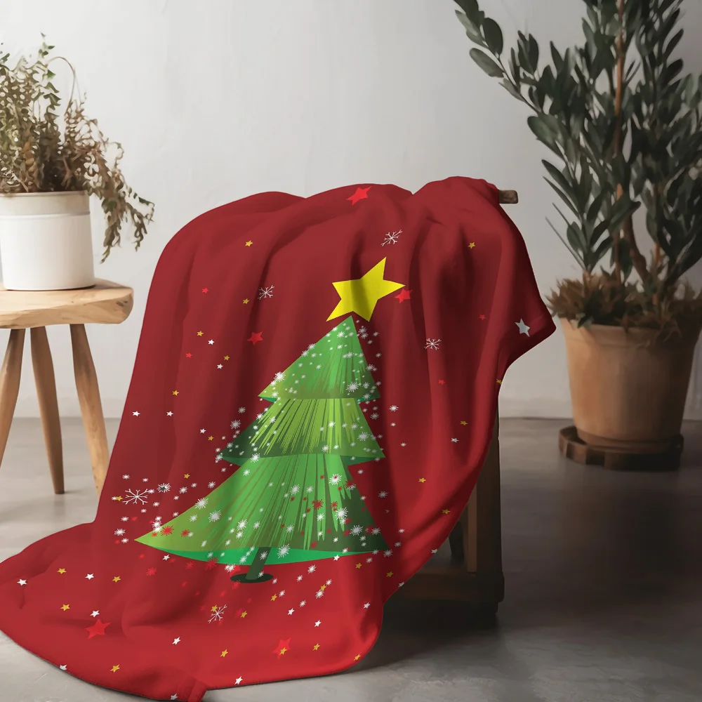 Плюшевое уютное одеяло Tuniu с принтом рождественской елки для дивана-кровати, спальни, украшения дома
Плюшевое уютное одеяло Tuniu с принтом рождественской елки для дивана-кровати, спальни, украшения дома