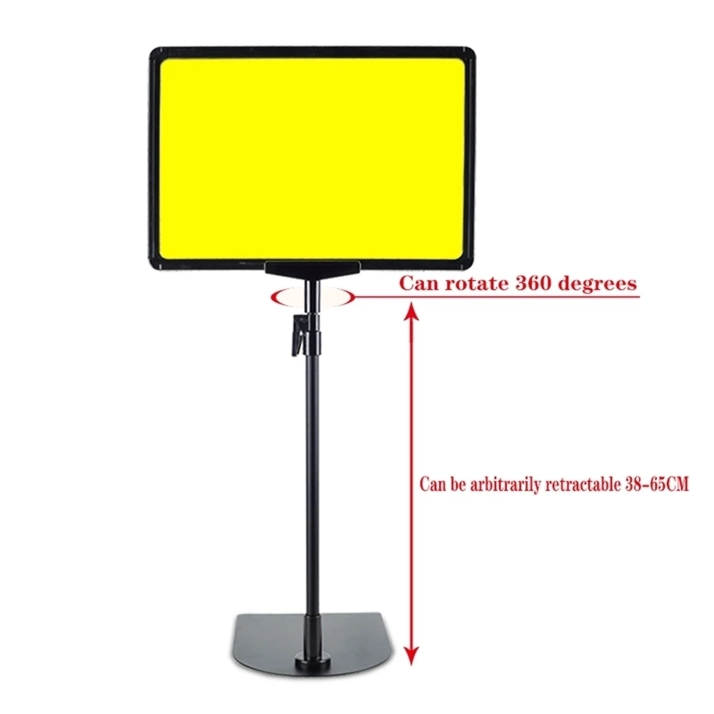 A5vertical Signage Fruit Shop Promotion Display Warehouse Billboard Supermarket Price Tag Shelf Bracket Price Tag Display Stand
A5vertical Signage Fruit Shop Promotion Display Warehouse Billboard Supermarket Price Tag Shelf Bracket Price Tag Display Stand