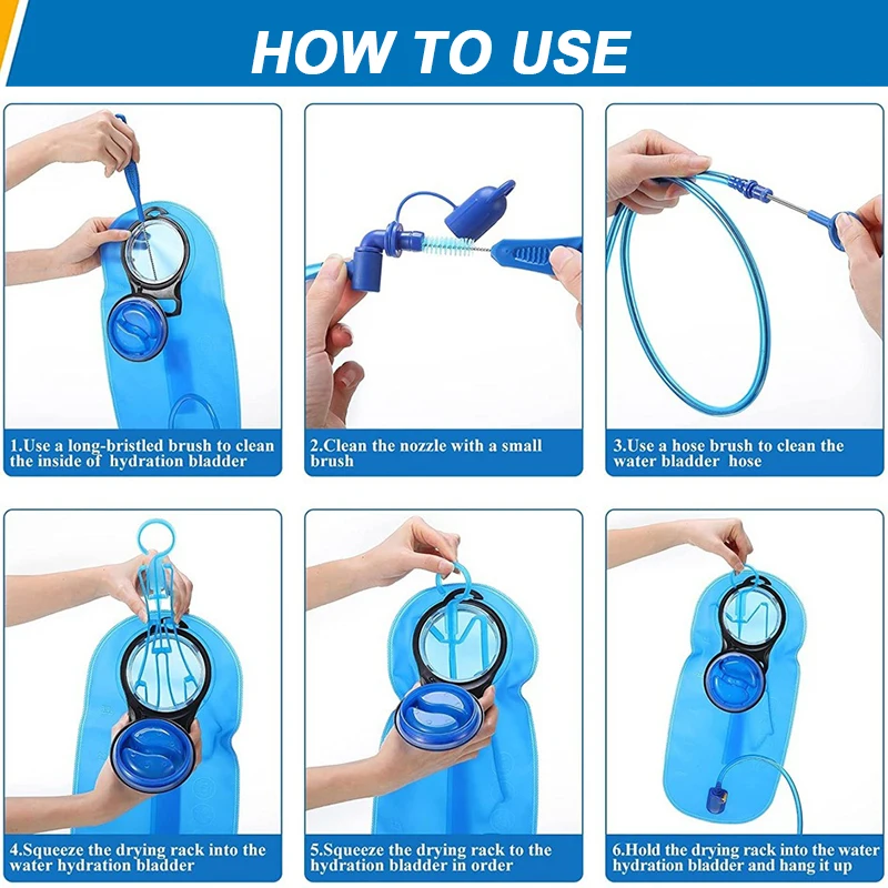 SSUNTAK 2L/3L TPU Hydration Bladder with Cleaning Kit Leakproof Water Reservoir Water Bag for Hike Cycling CampOutdoor Sports
SSUNTAK 2L/3L TPU Hydration Bladder with Cleaning Kit Leakproof Water Reservoir Water Bag for Hike Cycling CampOutdoor Sports