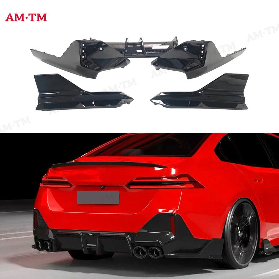 For 5 Series G60 Bright Black Car Rear Bumper Lip Diffuser Spoiler Back lip Parts Body kit Car Accessories
For 5 Series G60 Bright Black Car Rear Bumper Lip Diffuser Spoiler Back lip Parts Body kit Car Accessories