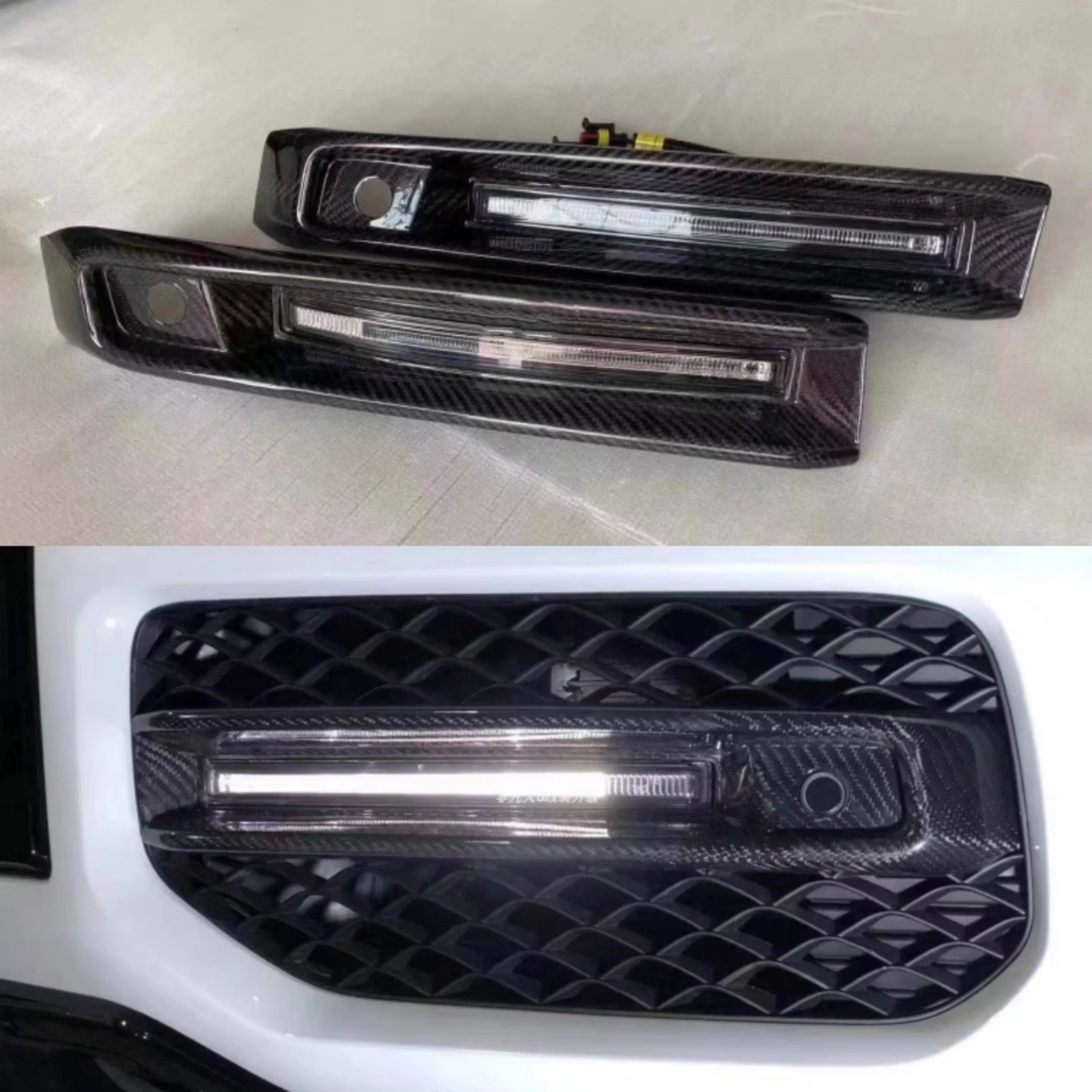 Front Bumper Light Carbon Fiber Fog Lamp Frame for Mercedes Benz G Class G63 Modified Car Auto Accessories
Front Bumper Light Carbon Fiber Fog Lamp Frame for Mercedes Benz G Class G63 Modified Car Auto Accessories
