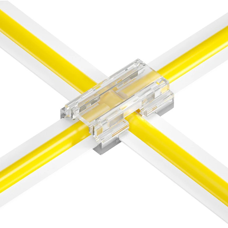 SMD/COB Welding-Free Transparent Led Connectors 5MM 8MM 10MM 2PIN For WS2811 WS2812B WS2815 5050 RGBW RGBCCT Led Light Strip
SMD/COB Welding-Free Transparent Led Connectors 5MM 8MM 10MM 2PIN For WS2811 WS2812B WS2815 5050 RGBW RGBCCT Led Light Strip