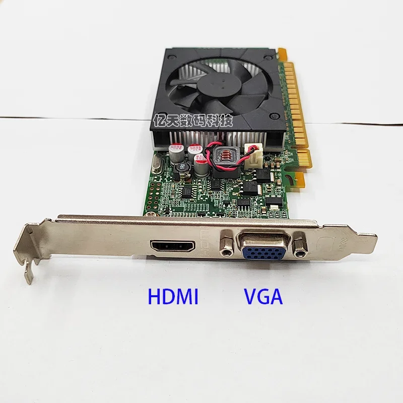 Graphics card GT705 512M high-definition computer graphics card small chassis knife card VGA+HDMI
Graphics card GT705 512M high-definition computer graphics card small chassis knife card VGA+HDMI