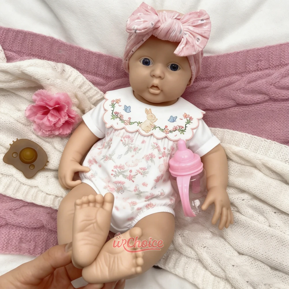 Realistic Full Body Silicone Reborn Baby Doll 17inch Lifelike Exquisite Art Collection for Adult Collectors and Display Lovers
Realistic Full Body Silicone Reborn Baby Doll 17inch Lifelike Exquisite Art Collection for Adult Collectors and Display Lovers