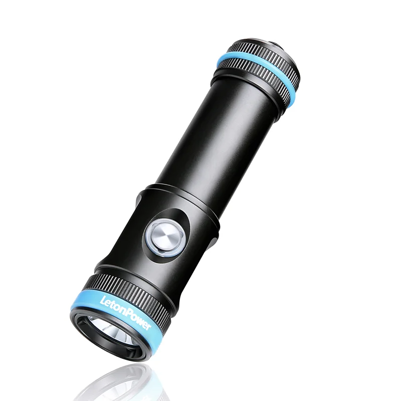 IP68 Waterproof 2200 Lumens Professional Dive Light 100M Underwater Flashlight With 6 Modes For Underwater Photography
IP68 Waterproof 2200 Lumens Professional Dive Light 100M Underwater Flashlight With 6 Modes For Underwater Photography