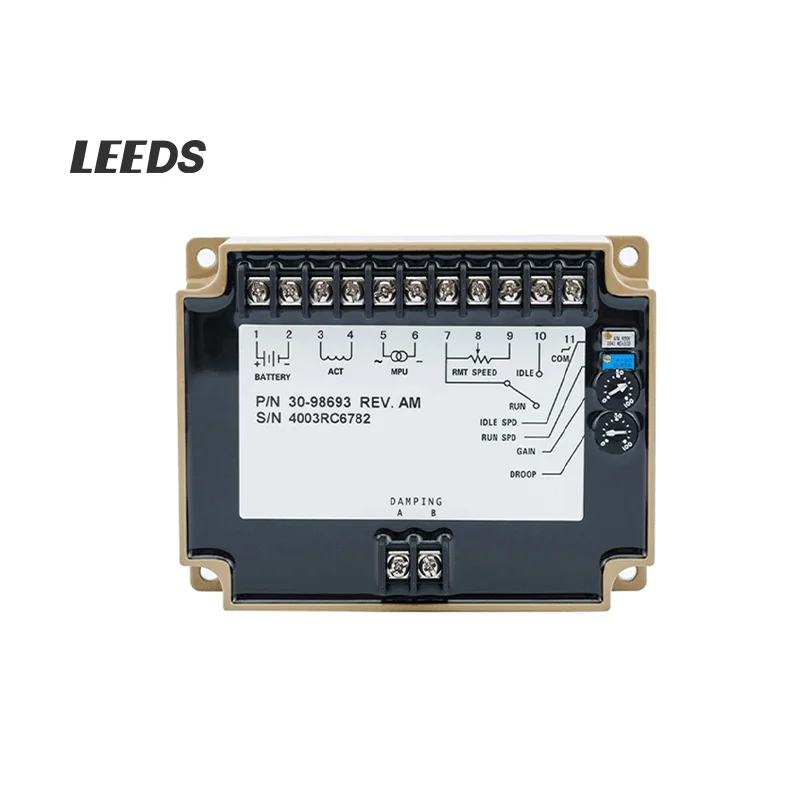 Engine Control Governor 3098693, Diesel Generator Set, Automatic Speed, DC Motor Controller Module
Engine Control Governor 3098693, Diesel Generator Set, Automatic Speed, DC Motor Controller Module