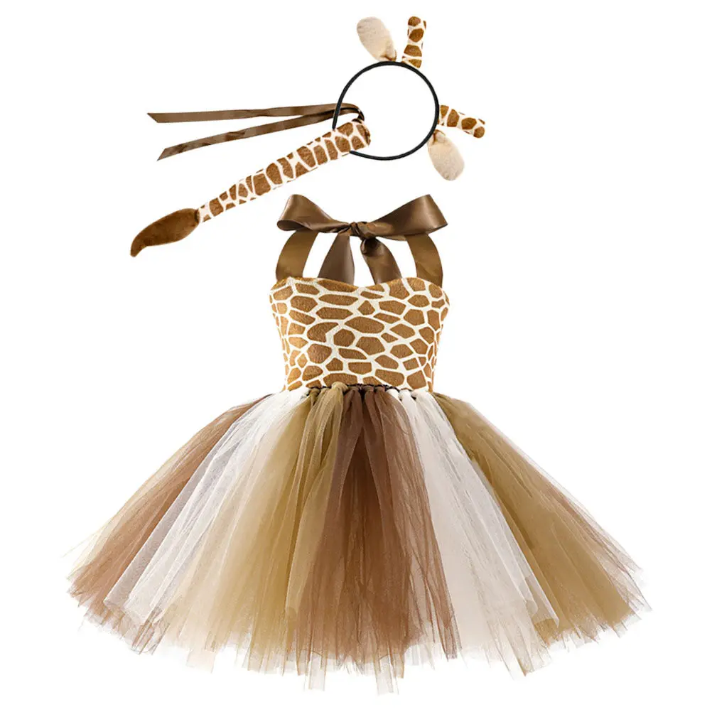 1Set Giraffe Costume Girl Dress Tail Prop Reindeer Ears Headband Cosplay Antler Headband Birthday Costume
1Set Giraffe Costume Girl Dress Tail Prop Reindeer Ears Headband Cosplay Antler Headband Birthday Costume