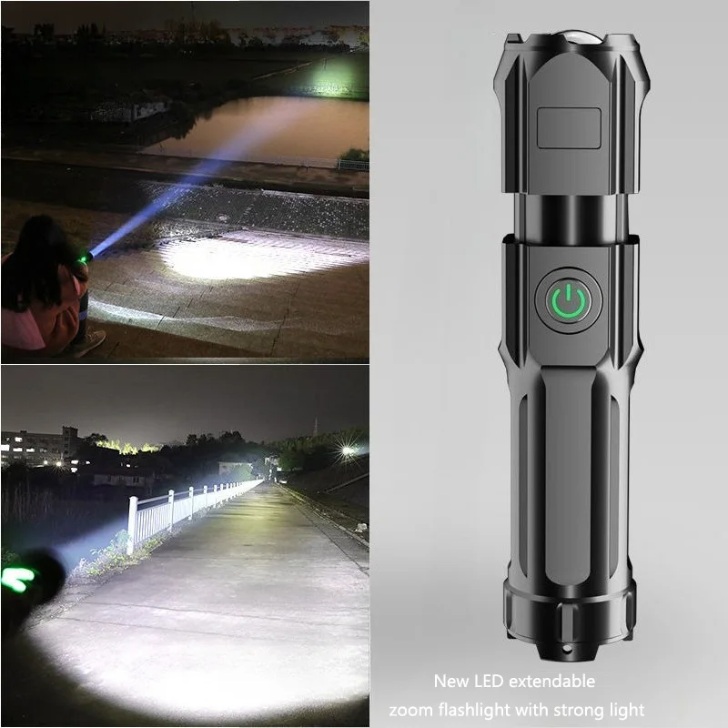 LED High-intensity Focusing Flashlight USB Rechargeable Portable Suitable for Home Use Work Extendable Mini-sized Hand Lamp
LED High-intensity Focusing Flashlight USB Rechargeable Portable Suitable for Home Use Work Extendable Mini-sized Hand Lamp