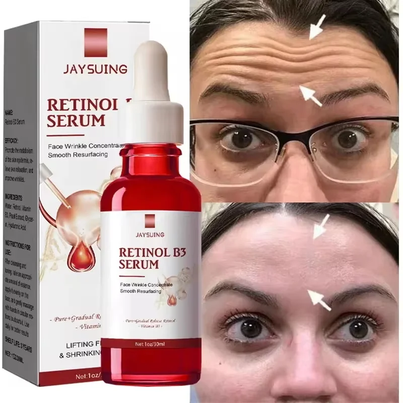 Retinol Wrinkle Remover Face Serum Instant Firming Lifting Anti-Aging Liquid Fade Fine Lines Whitening Korean Skin Care Products
Retinol Wrinkle Remover Face Serum Instant Firming Lifting Anti-Aging Liquid Fade Fine Lines Whitening Korean Skin Care Products