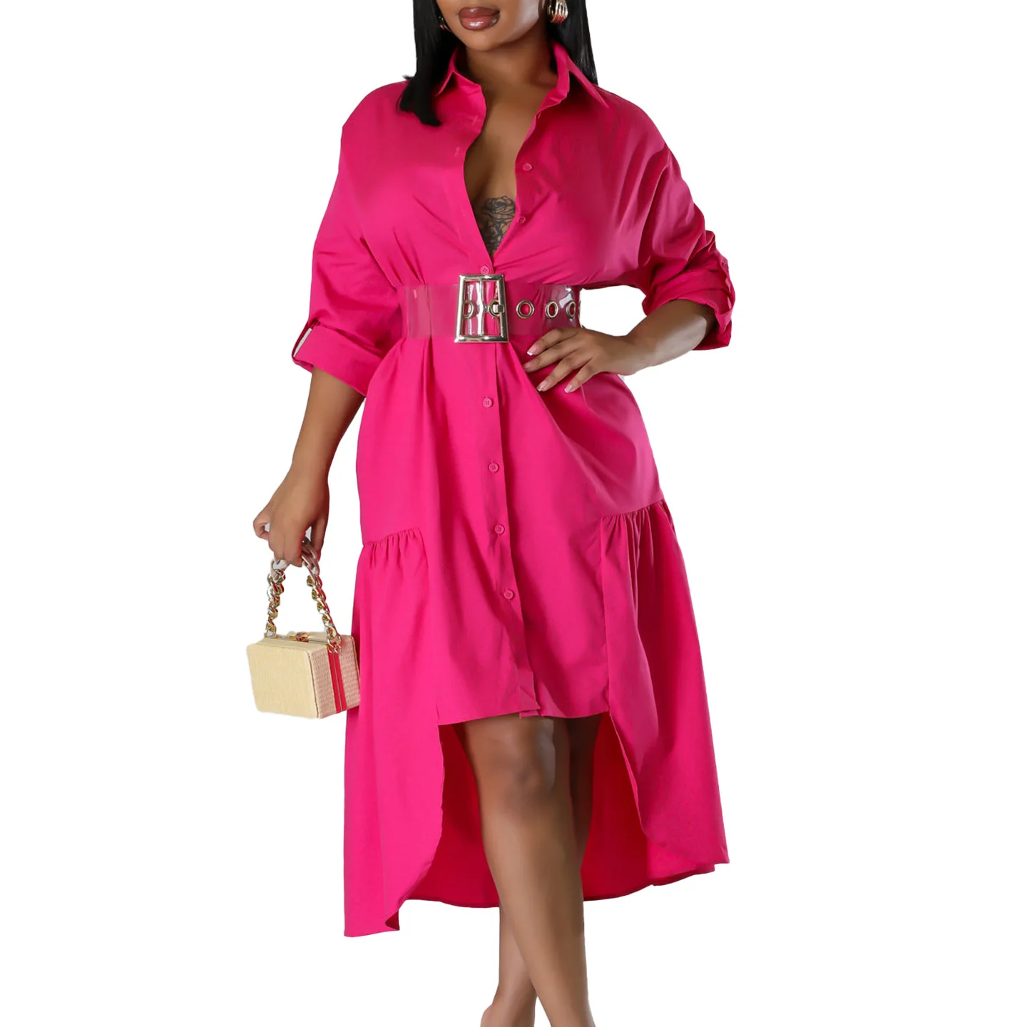 Dashiki African Dresses for Women 2024 Summer African Long Sleeve V-neck Polyester Maxi Dress Gowns Outfits S-3XL With Belt
Dashiki African Dresses for Women 2024 Summer African Long Sleeve V-neck Polyester Maxi Dress Gowns Outfits S-3XL With Belt