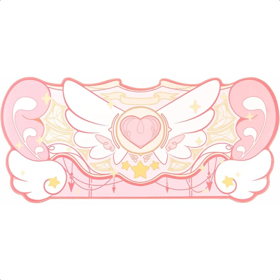 Large Gaming Mouse Pad Kawaii Pink NonSlip Rubber Back Mouse Pad Big Waterproof Desk Mat for Keyboard and Mouse Perfect for Gam
Large Gaming Mouse Pad Kawaii Pink NonSlip Rubber Back Mouse Pad Big Waterproof Desk Mat for Keyboard and Mouse Perfect for Gam