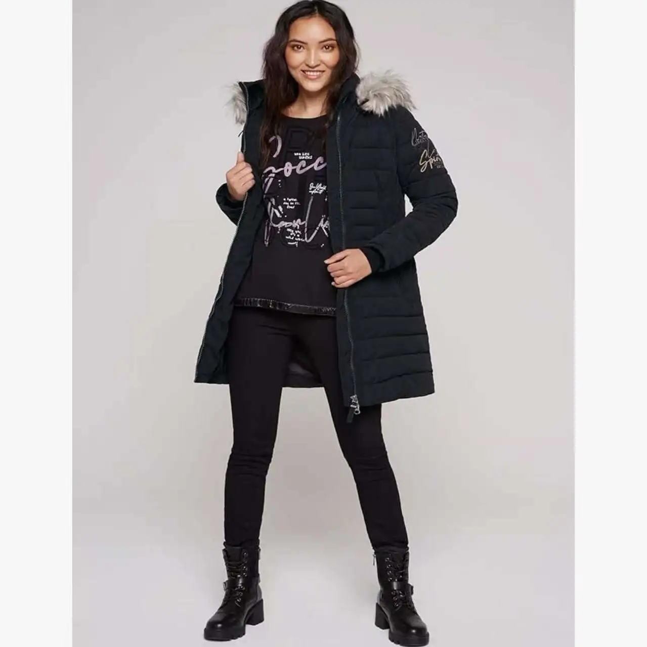 Теплое хлопковое пальто с капюшоном Thiened Jaet, осень-зима, двойная молния, средней длины, длинное пальто с капюшоном
Теплое хлопковое пальто с капюшоном Thiened Jaet, осень-зима, двойная молния, средней длины, длинное пальто с капюшоном