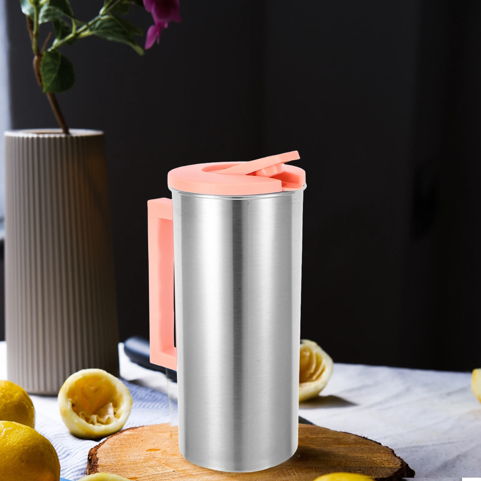 Trinkflasche Double Wasserkaraffe Mit Deckel Metall Pink Beverage Serveware Stainless Steel Water Jug Auslaufsicher Travel
Trinkflasche Double Wasserkaraffe Mit Deckel Metall Pink Beverage Serveware Stainless Steel Water Jug Auslaufsicher Travel
