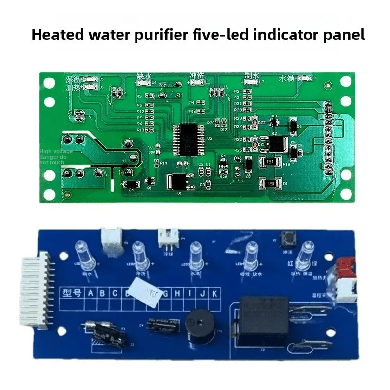 Heating Integrated Machine Five-light Control Board Fit RO Purifier 5 Bead Single-Sided Display Computer Board Accessory
Heating Integrated Machine Five-light Control Board Fit RO Purifier 5 Bead Single-Sided Display Computer Board Accessory