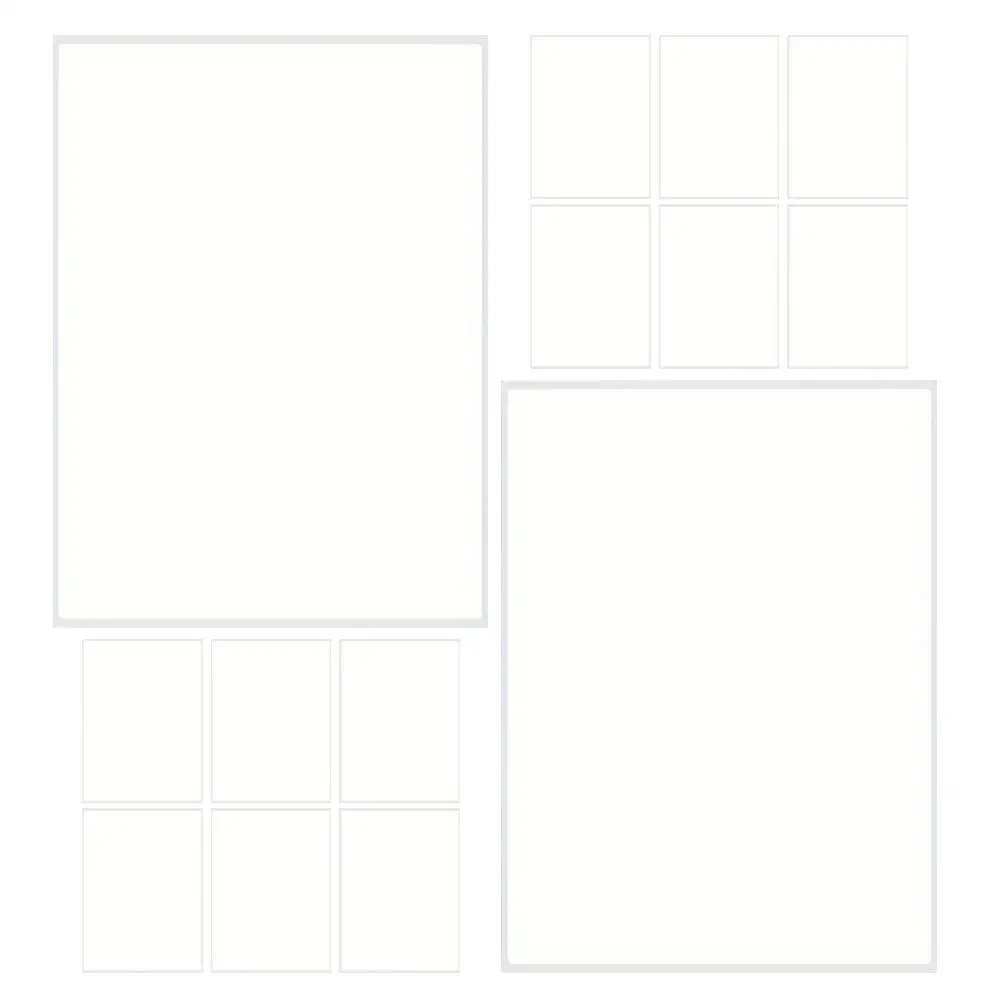 25 Sheets 4x6 Inch Waterproof Synthetic Paper Labels Strong Adhesion Blank Stickers Shipping Storage Food Packing Handwritten
25 Sheets 4x6 Inch Waterproof Synthetic Paper Labels Strong Adhesion Blank Stickers Shipping Storage Food Packing Handwritten