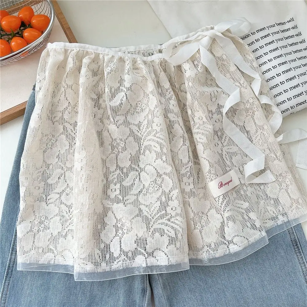 Fashion Polyester Fibre Half Skirts Lace Embroidery Retro Fart Curtains Lace Up Ruffles Skirt Women
Fashion Polyester Fibre Half Skirts Lace Embroidery Retro Fart Curtains Lace Up Ruffles Skirt Women