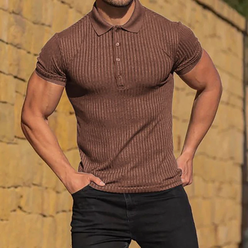Fashion Lapel Short Sleeve Solid Color Casual Polo Shirts Men Clothing 2024 Summer New Slim All-match Tops England Tee Shirt
Fashion Lapel Short Sleeve Solid Color Casual Polo Shirts Men Clothing 2024 Summer New Slim All-match Tops England Tee Shirt