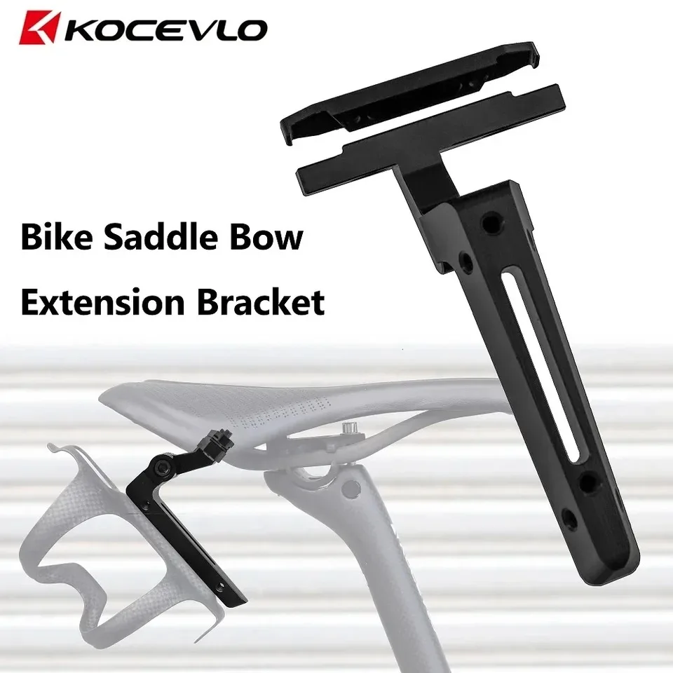 KOCEVLO Aluminum Alloy Bike Saddle Bottle Cage Mount MTB Road Bike Seat Extended Holder
KOCEVLO Aluminum Alloy Bike Saddle Bottle Cage Mount MTB Road Bike Seat Extended Holder