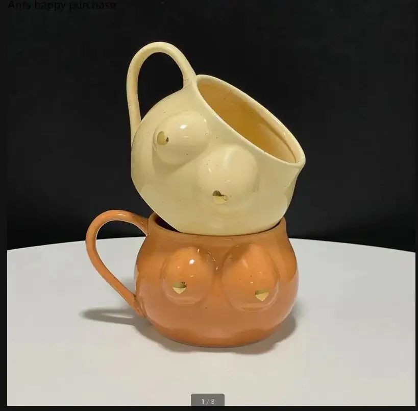 Ceramic Coffee Cup Creative Chest Mug Breakfast Cup Milk Mug Coffee Mugs Water Glass Couple Cups Tea Mug Flower Pot Ornament
Ceramic Coffee Cup Creative Chest Mug Breakfast Cup Milk Mug Coffee Mugs Water Glass Couple Cups Tea Mug Flower Pot Ornament
