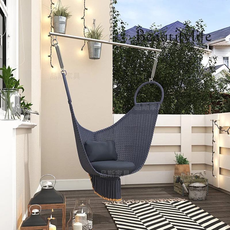 Hanging chair swing outdoor cradle chair courtyard home Nordic balcony hammock light luxury indoor hammock
Hanging chair swing outdoor cradle chair courtyard home Nordic balcony hammock light luxury indoor hammock