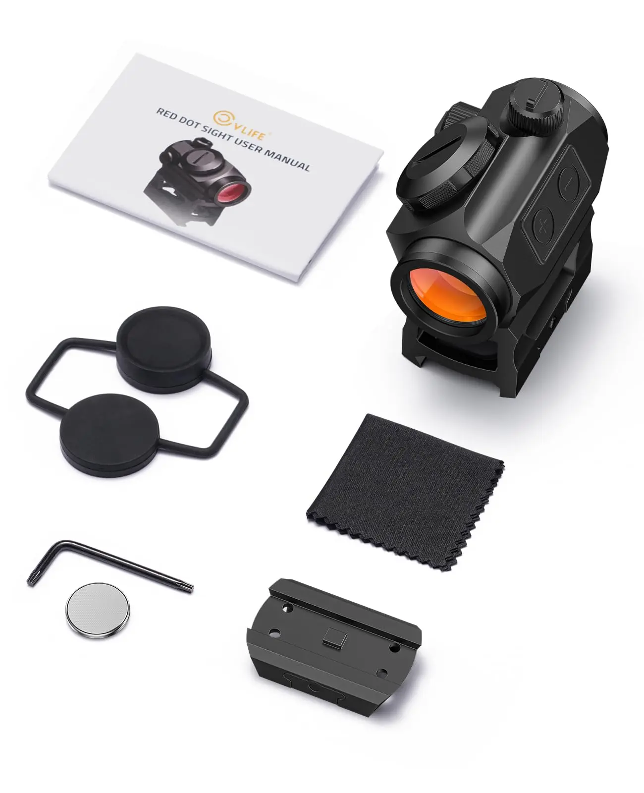 MidTen 1x20mm JackalHowl Red Dot Sight Motion Awake Auto Off 2MOA Rifle Scope Absolute Co-Witness Riser Optics Sight
MidTen 1x20mm JackalHowl Red Dot Sight Motion Awake Auto Off 2MOA Rifle Scope Absolute Co-Witness Riser Optics Sight