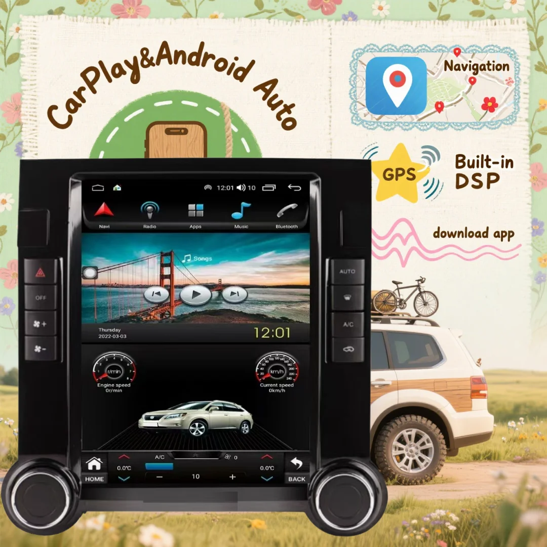 D 10.4 inch Screen Radio For Volkswagen Touareg 2002-2015 Android Wireless CarPlay Car GPS Navigation Multimedia Video Player DS
D 10.4 inch Screen Radio For Volkswagen Touareg 2002-2015 Android Wireless CarPlay Car GPS Navigation Multimedia Video Player DS