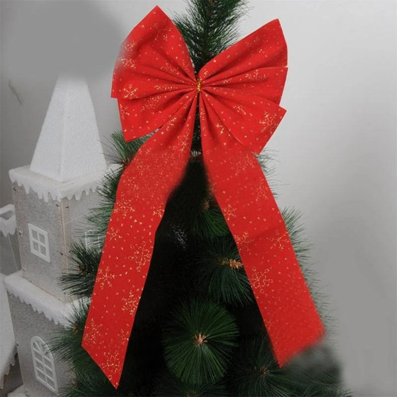 Large Christmas Bows Hanging Holiday Bows for Christmas Wreaths Decoration or Tree Toppers Christmas tree high quality
Large Christmas Bows Hanging Holiday Bows for Christmas Wreaths Decoration or Tree Toppers Christmas tree high quality