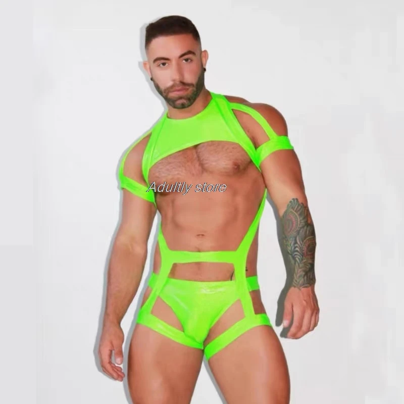 Men Sexy Harness Exotic Tank Top Men Belt Sexy Body Chest Leg Harness Bondage Straps Lingerie Panties Jockstrap Underwear
Men Sexy Harness Exotic Tank Top Men Belt Sexy Body Chest Leg Harness Bondage Straps Lingerie Panties Jockstrap Underwear