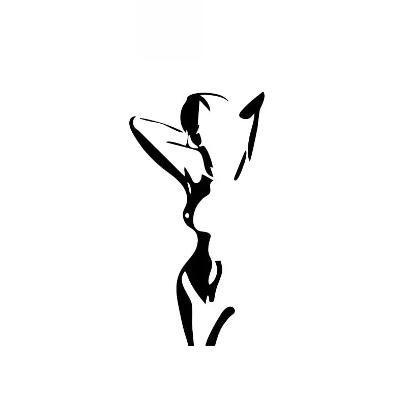 Beautiful Art Nude Girl Car Stickers Fantasy Popular Stickers Pvc Decals Suitable for All Kinds of Cars Black/white, 12cm*7cm
Beautiful Art Nude Girl Car Stickers Fantasy Popular Stickers Pvc Decals Suitable for All Kinds of Cars Black/white, 12cm*7cm