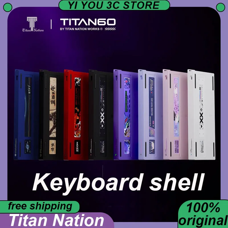 Корпус клавиатуры Titan Nation TITAN60 для механической клавиатуры WOOTING 60HE MAD60/GH60, крепление на лоток, изготовленные на заказ корпуса клавиатуры для ПК, киберспорта
Корпус клавиатуры Titan Nation TITAN60 для механической клавиатуры WOOTING 60HE MAD60/GH60, крепление на лоток, изготовленные на заказ корпуса клавиатуры для ПК, киберспорта