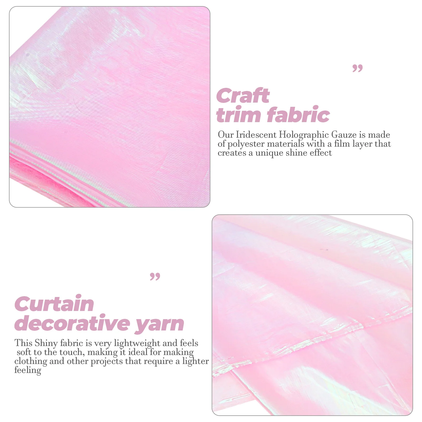 Gradient Wedding Organza Adornment Iridescent Gauze Curtain Decorative Fabric Background Yarn For Photography Party Layout
Gradient Wedding Organza Adornment Iridescent Gauze Curtain Decorative Fabric Background Yarn For Photography Party Layout