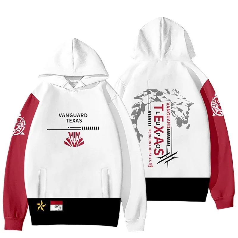 Модный пуловер Arknights Rhodes Island с капюшоном Defender Lappland, куртка для косплея, куртка с длинными рукавами, уличная одежда, блейзер 
Модный пуловер Arknights Rhodes Island с капюшоном Defender Lappland, куртка для косплея, куртка с длинными рукавами, уличная одежда, блейзер