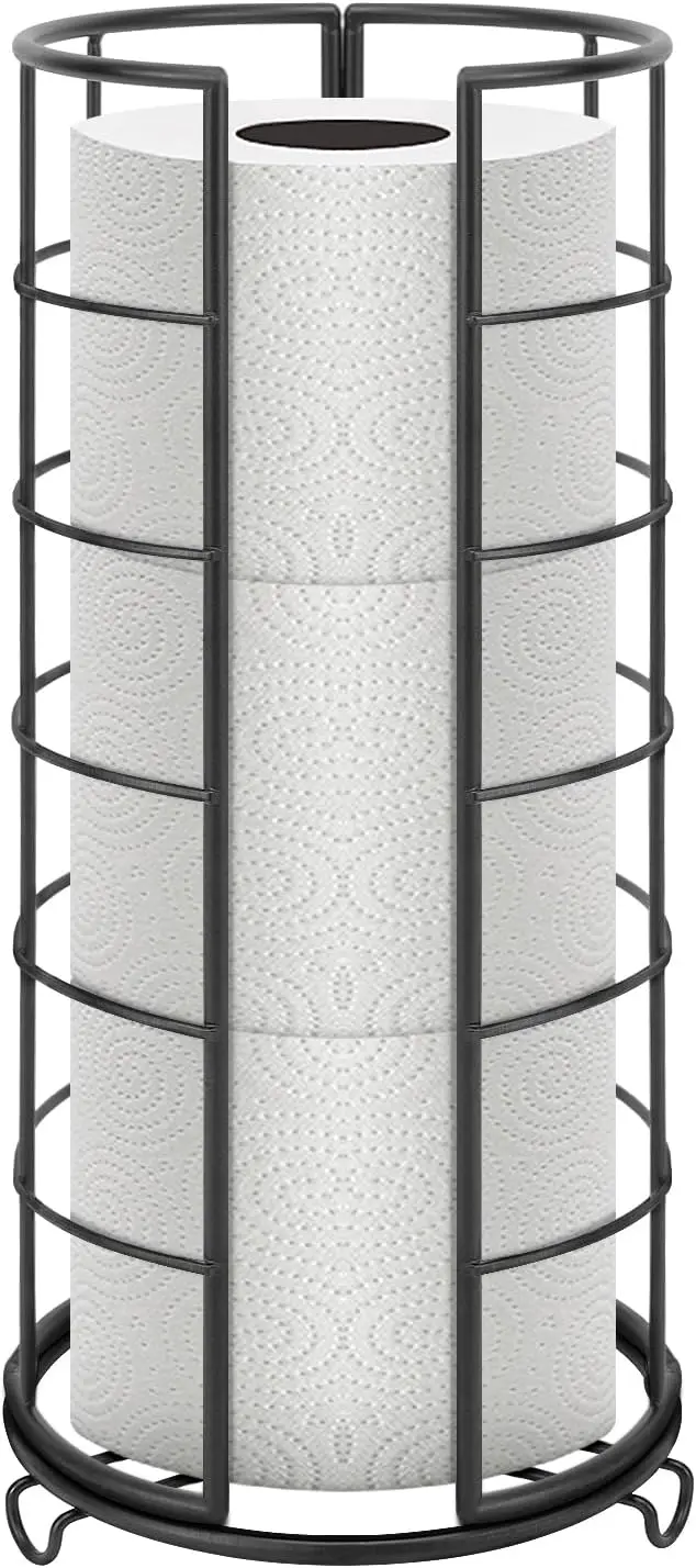 Free Standing Toilet Paper Organizer, 3-Roll Storage, Metal Rustproof Holder for Bathroom Kitchen Cabinet
Free Standing Toilet Paper Organizer, 3-Roll Storage, Metal Rustproof Holder for Bathroom Kitchen Cabinet