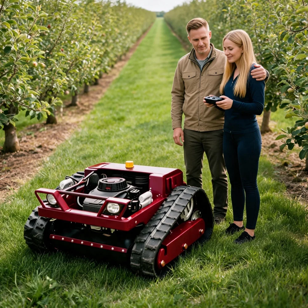 Small Tracked Lawn Mower 500mm Cutting Width Customization Remote Control Multi-use Trimmer Simple Design EPA Certified Yard
Small Tracked Lawn Mower 500mm Cutting Width Customization Remote Control Multi-use Trimmer Simple Design EPA Certified Yard